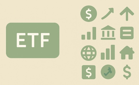 ETF 이름과 실제 구성 종목이 다를 수 있다는 점을 보여주는 단순 비교 인포그래픽